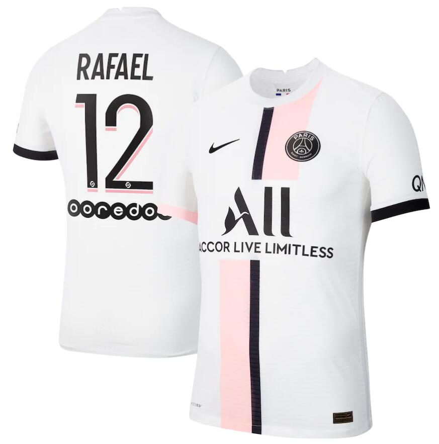 2021/22 Maillot PSG Extérieur Away Kit Soccer Jersey with Rafael 12 printing